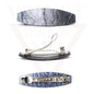 Hair Clips Snap Hair Barrettes Classic Automatic Acrylic Tortoise Flower Clips