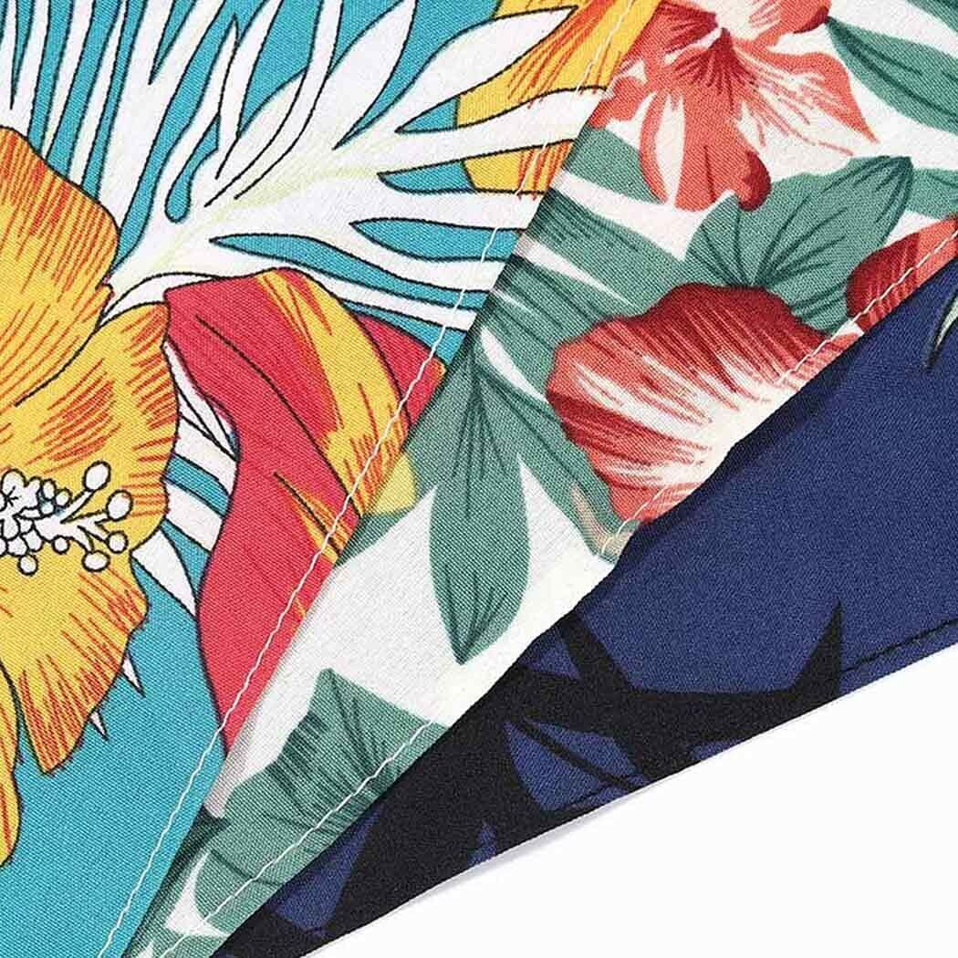 Head Kerchief Hair Scarf Hair Band Floral Hair Bandanas Elastic Headbands