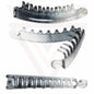 Banana Hair Clip Barley Twist Clear Fishtail Comb Ponytail Holder Non-slip Clips