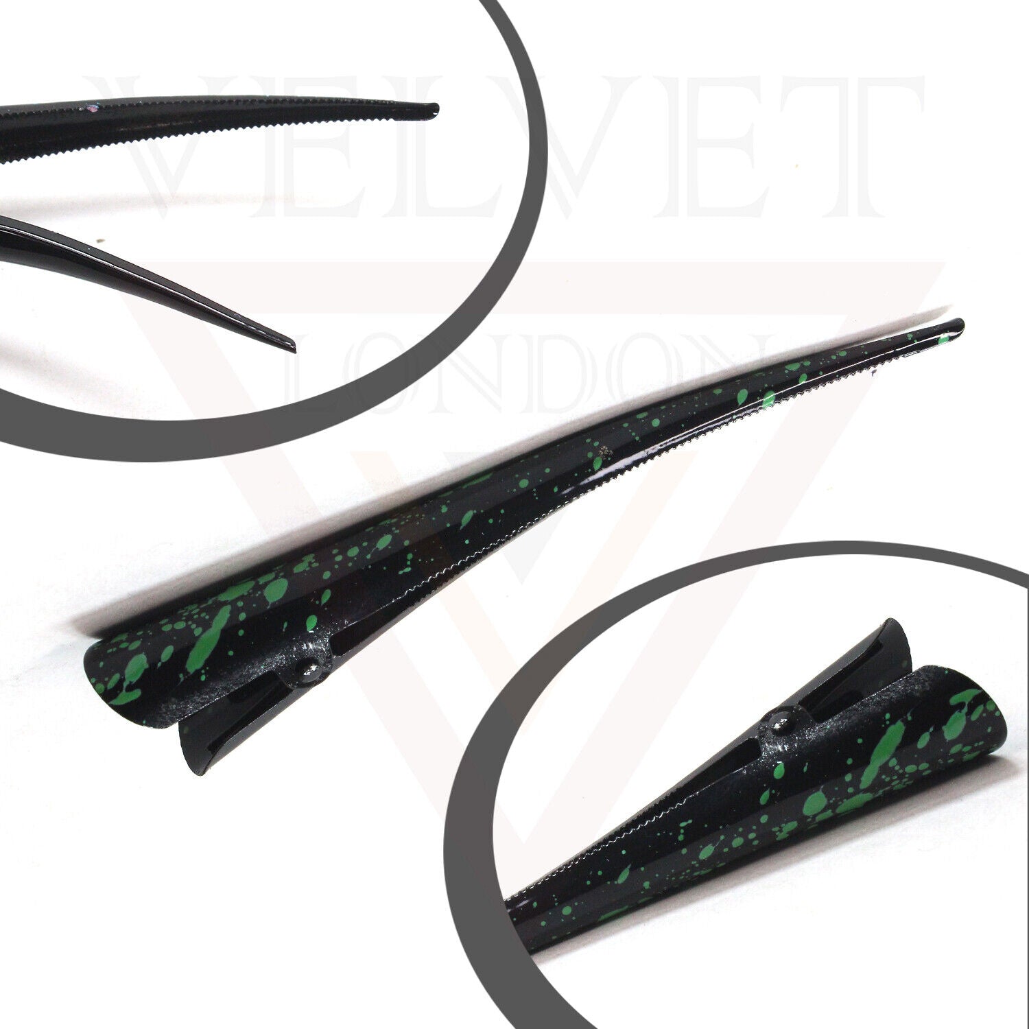 Crocodile Barrettes Teeth Long Hair Clips Pins Metal Women Duckbill Hair Clips