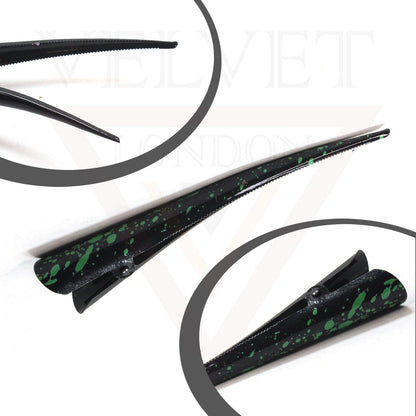 Crocodile Barrettes Teeth Long Hair Clips Pins Metal Women Duckbill Hair Clips