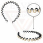 Non-slip Hair Band Flower Pearl Headwear Headband Diamond Hair Hoop New