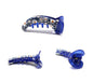 Banana Hair Clips Flower Print Mirchi Clips Non-slip Fishtail Ponytail Holder