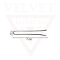 50x U Pins Black Hair Bun Pins Metal Hair Styling Accessories Grip Pin For Women