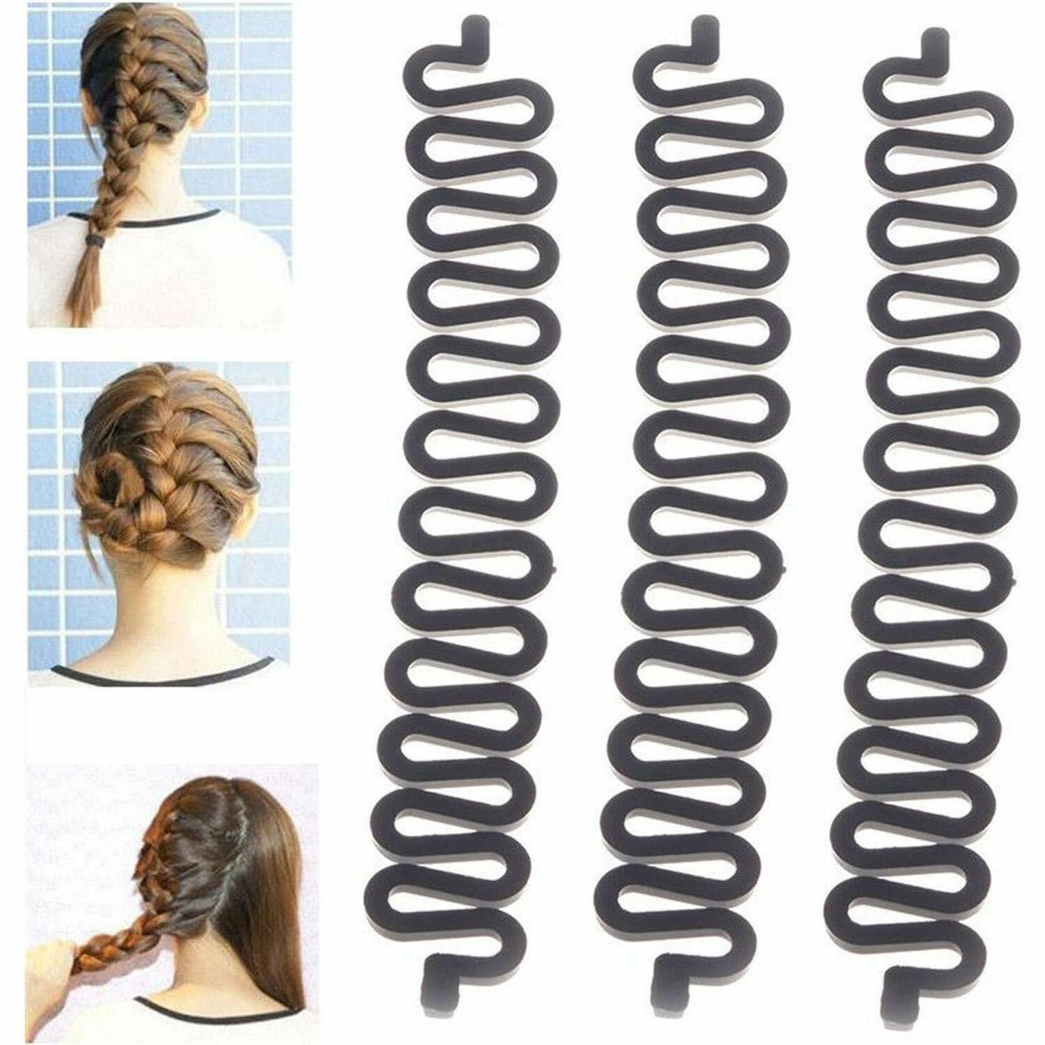 French Hair Braider Braiding Maker Tool Plastic Easy Hair Twist Styling Clips
