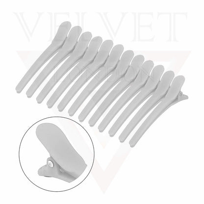 12x Duckbill Clip Hairdresser Salon Hair Sectioning Professional Comb Clamp Pins