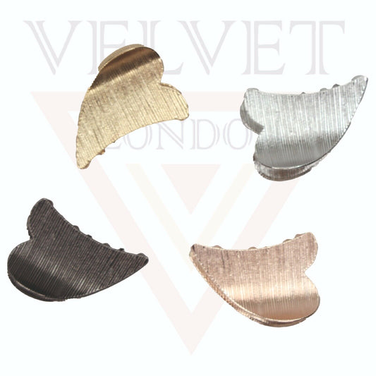 Hair Claw Clamp Heart Hair Clips Non-Slip Metal Lining Strong Hold Hair Jaw Grip