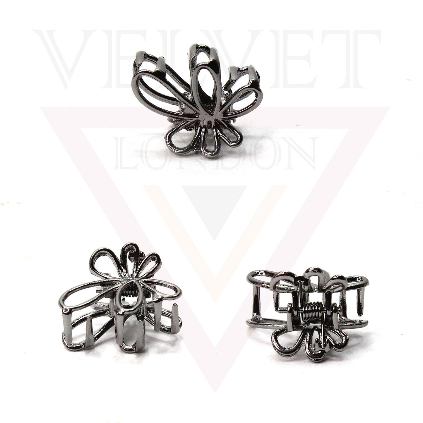 Metalic Mini Hair Claw Metal Tiny Hair Jaw Clips Hair Clamp Barrattes Butterfly 