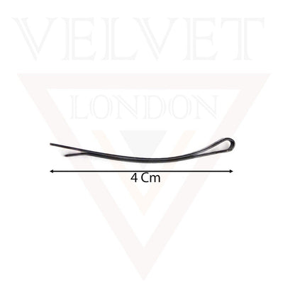 24pcs Bobby Pins Black Metal Grip Blonde Thick Fine Styling Hair Accessories