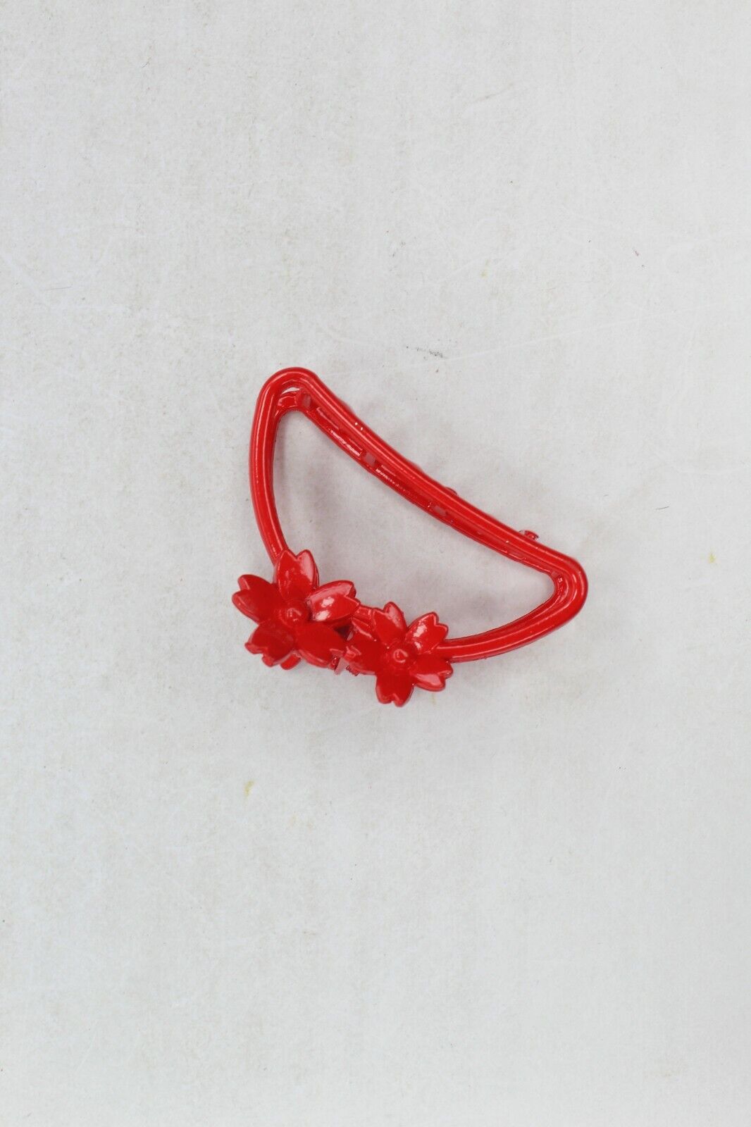 Matte Hair Claw Clip Metal Flower Clutcher Non-slip Frosted Barrette Jaw Clamp