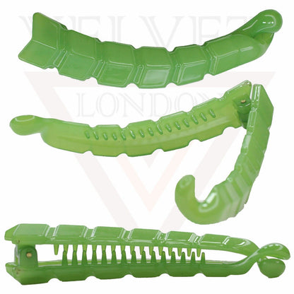 Banana Hair Clips Dark French Clips Twist Fishtail Comb Ponytail Holder Grip