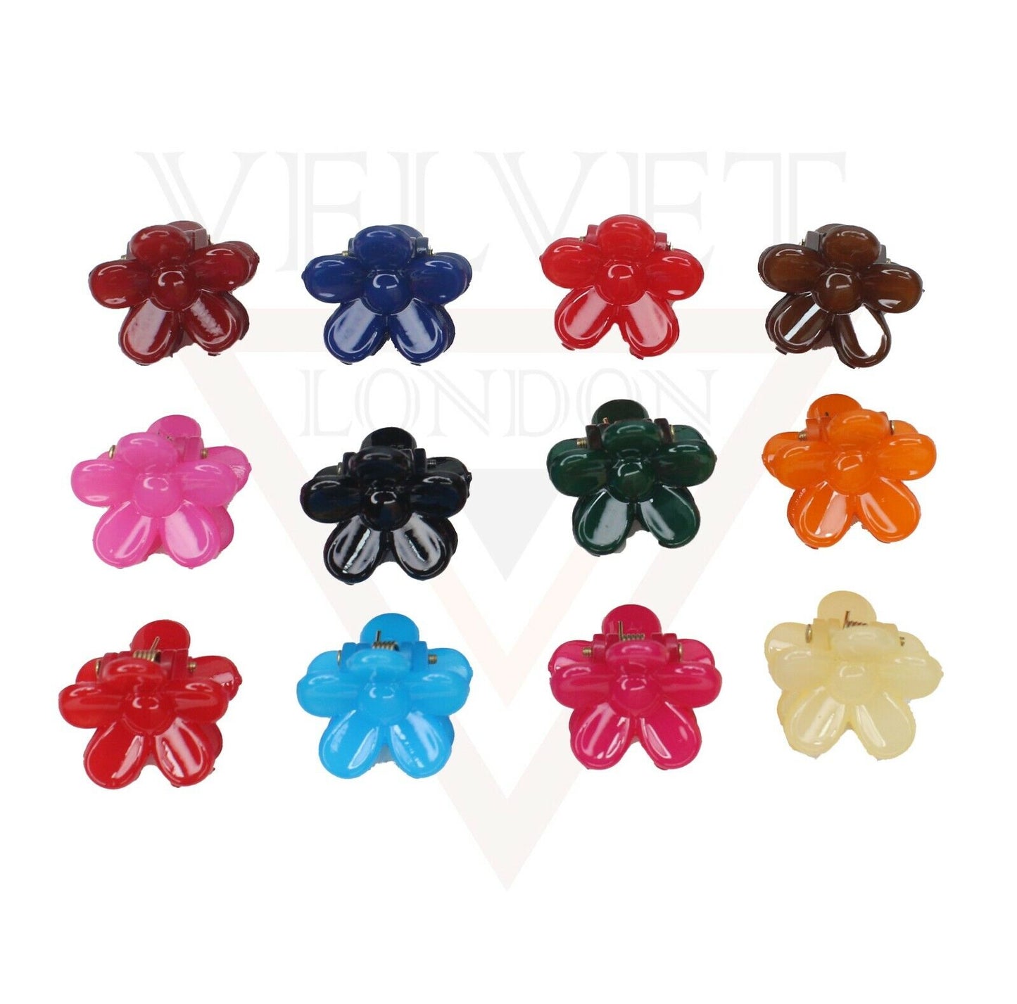 12x Mini Hair Claw Baby Clips Hair Clamps Small Butterfly Hairpins Barrettes