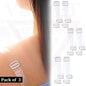 3 Pair Invisible Bra Straps Adjustable Shoulder Strap Transparent Clear For Bra