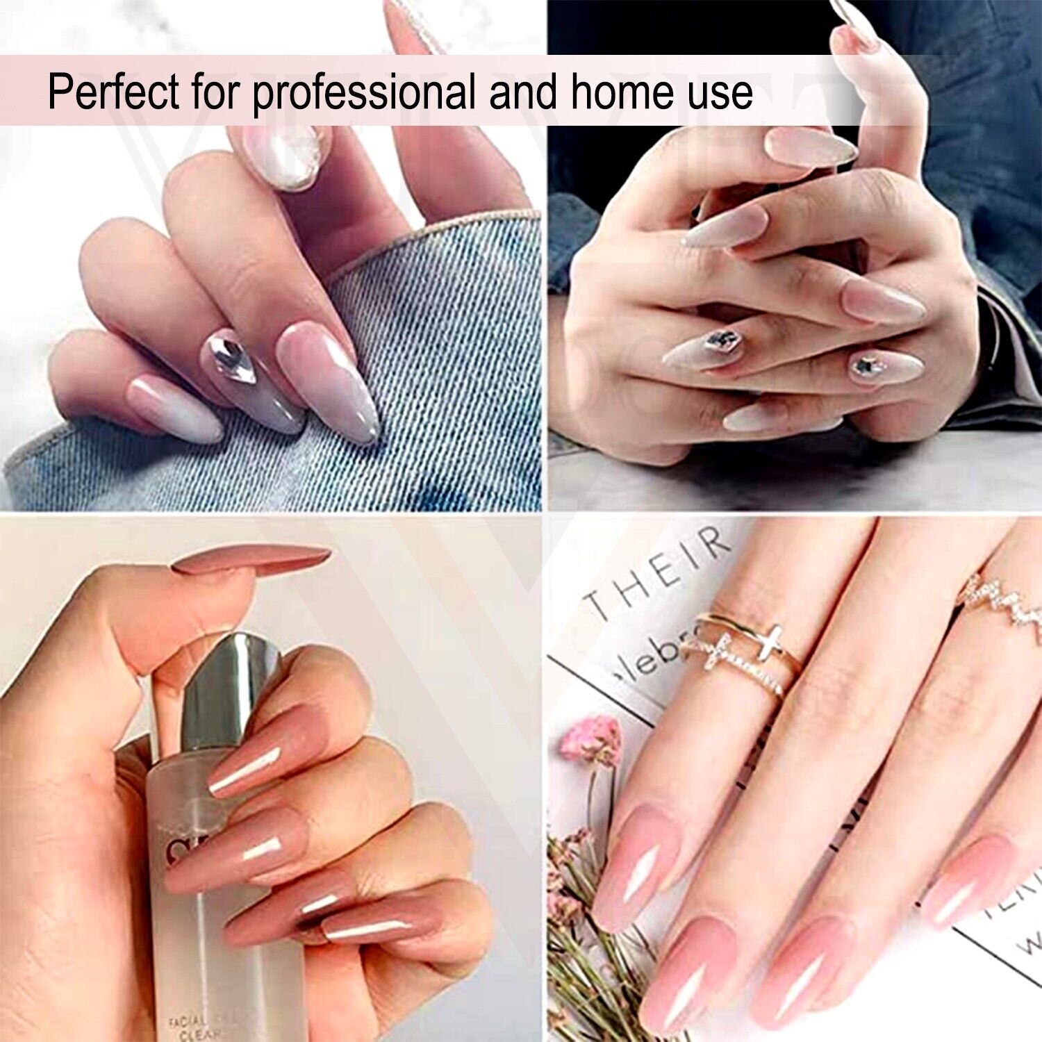 Adhesive Nail Tabs for Press On Nails Ultra Thin & Waterproof False Nail Sticky