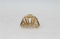 Golden Mini Hair Claw Metal Tiny Hair Jaw Clips Hair Clamp Small Barrattes 2pcs