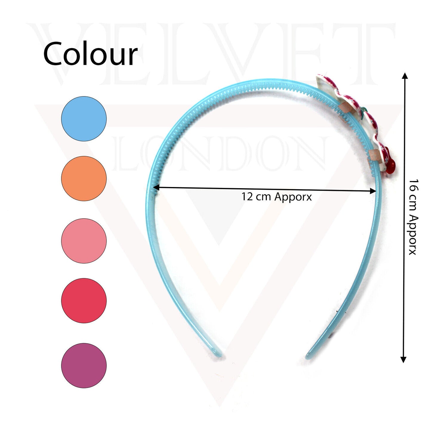 Bow Hair Bands Baby Girls Headbands Grip Teeth Grips Hair Hoop Hair Accessories