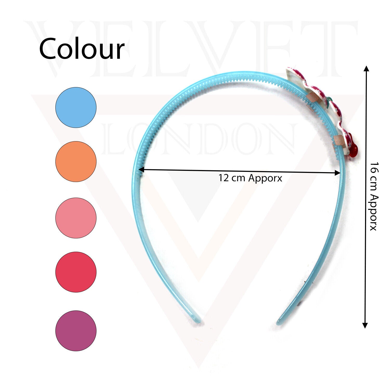 Bow Hair Bands Baby Girls Headbands Grip Teeth Grips Hair Hoop Hair Accessories