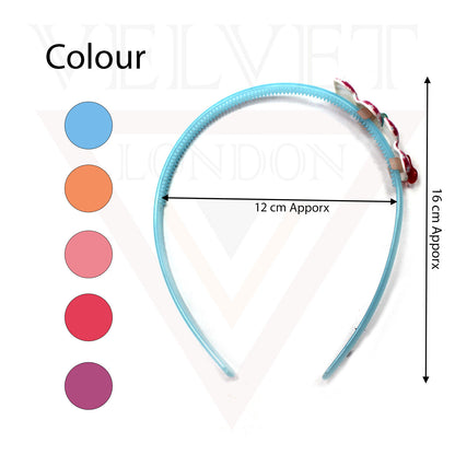 Bow Hair Bands Baby Girls Headbands Grip Teeth Grips Hair Hoop Hair Accessories