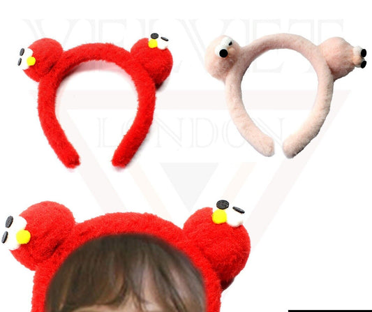 Pom Pom Soft Faux Fur Fabric Winter Baby Headband Hair Hoop Party Hair Band