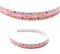 Doted Print Hair Bands Headband With Teeth Hair Hoop Non-slip Gripper Headwears