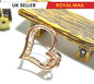 Golden Mini Hair Claw Metal Tiny Hair Jaw Clips Hair Clamp Small Barrattes 2pcs