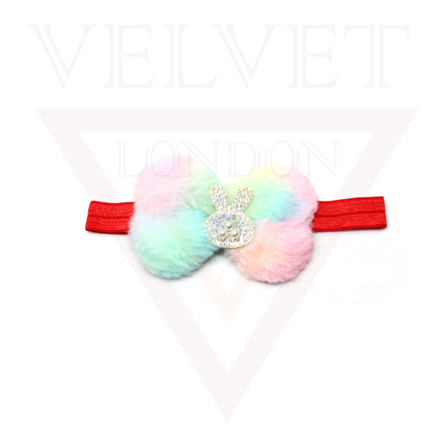 Baby Headbands Hair Band Ribbon Furry Girls Headwear Bow Lace Elastic HairBands