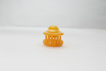 Hair Claw Clips Tiny Round Hair Clamp Crab Non-Slip Barrettes Hairgrip For Girls