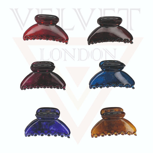 Tiny Hair Claw Mini Hair Clip Small Hair Crab Clamp Hairgrip Non-Slip Barrettes 