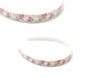 Flower Print Hair Bands Headband With Teeth Hair Hoop Non-slip Gripper Headwears