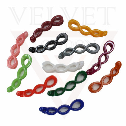 Banana Clips Hair Clamp Pins Fish Tail Ponytail Holder Twist Infinity Hair Clips