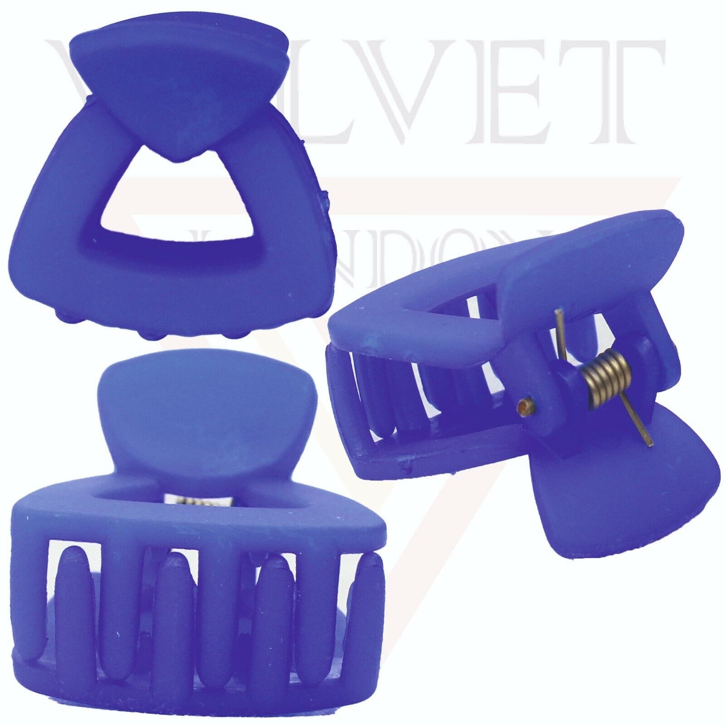Hair Claw Clips Small Hair Clamp Neon Mini Jaw Claw Clutcher Barrette Hairpins