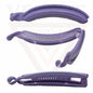 Banana Clips Hair Clamp Matte Dotted Twist Hair Clips Pins Comb Ponytail Holder