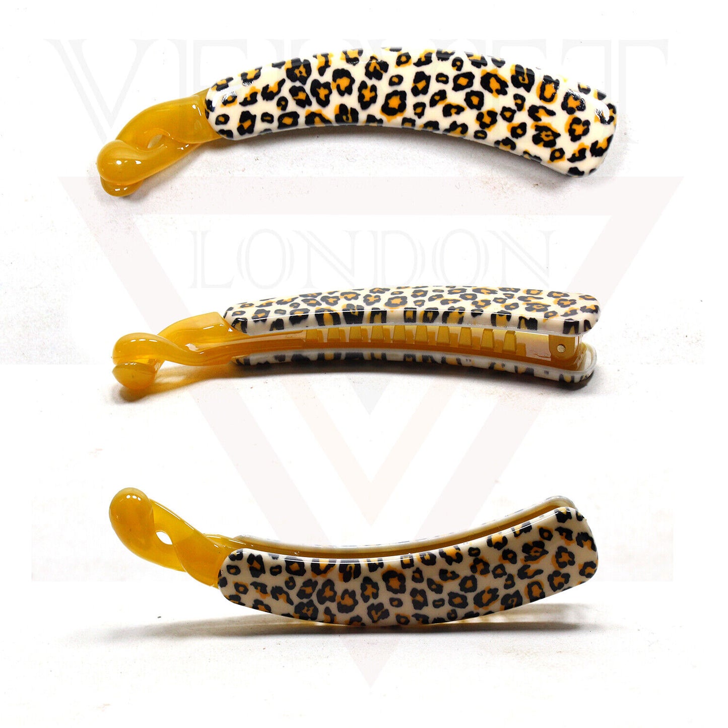 Banana Hair Clips Nonslip Strong Clamp Barrettes Animal Twist Clips Hair Pins