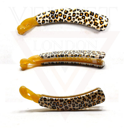 Banana Hair Clips Nonslip Strong Clamp Barrettes Animal Twist Clips Hair Pins