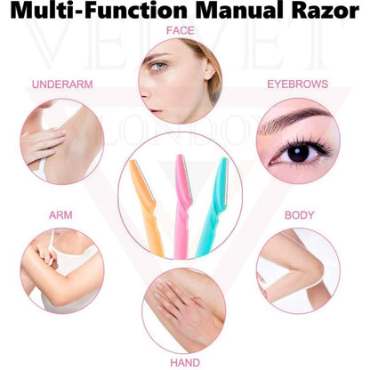15pcs Eyebrow Razors Facial Hair Remover Shaver Trimmer Shaper Tool For Unisex
