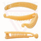 Banana Hair Clip Bubble Hair Clamp Fishtail Ponytail Holder Twist Hair Clip Grip