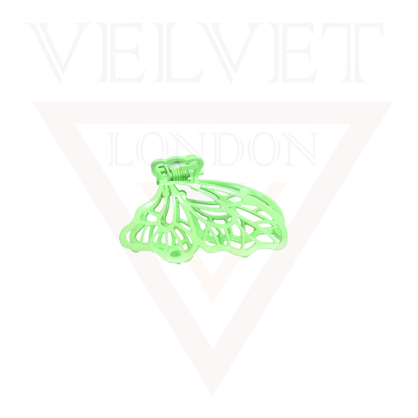 Metal Hair Claw Clips Frosted Hair Clamp Butterfly Matte Clutcher Hair Jaw Claw