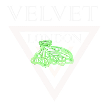 Metal Hair Claw Clips Frosted Hair Clamp Butterfly Matte Clutcher Hair Jaw Claw