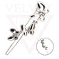Silver Korean Clip Hair Clip Metal Hair Pin Sliders Minimalist Grips Barrettes 