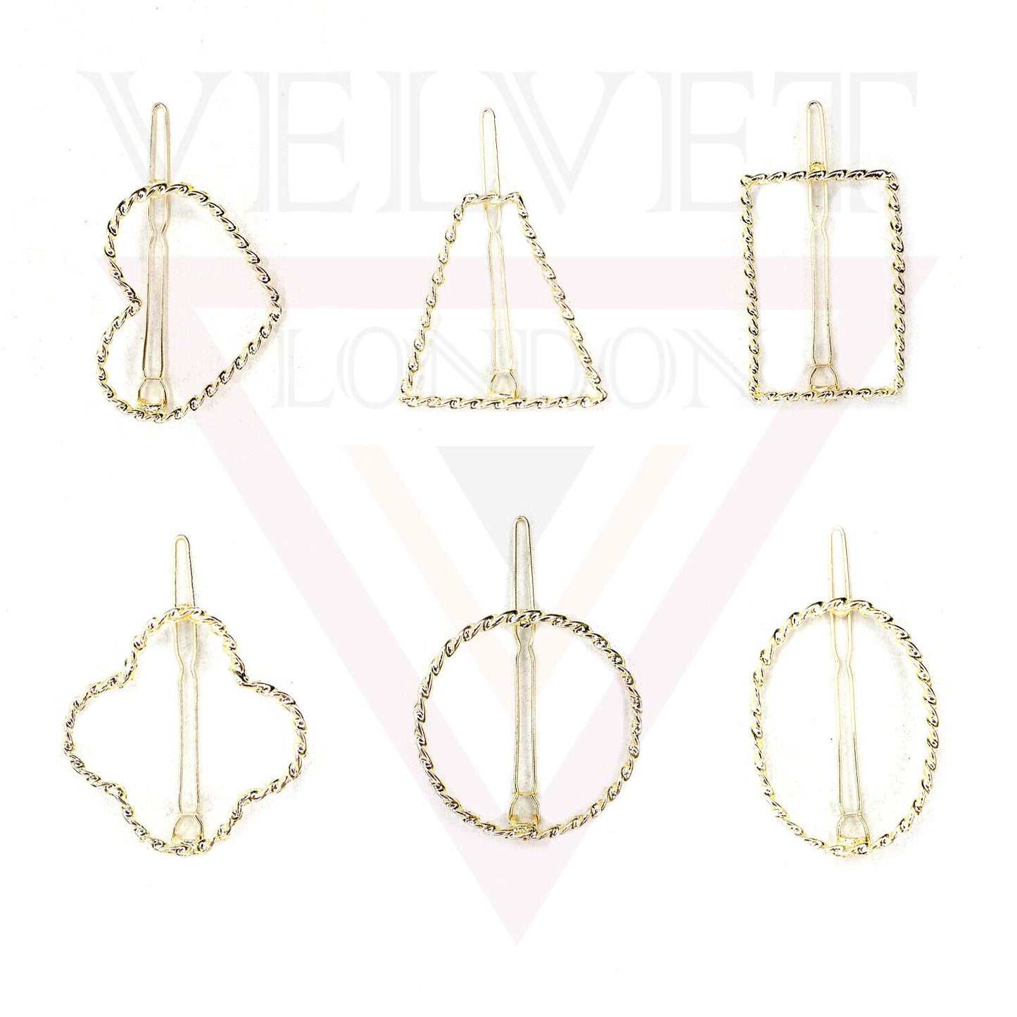 Hair Clips Pins Metal Gold Hairpins Sliders Clip Korean Clips Hair Grip Pins