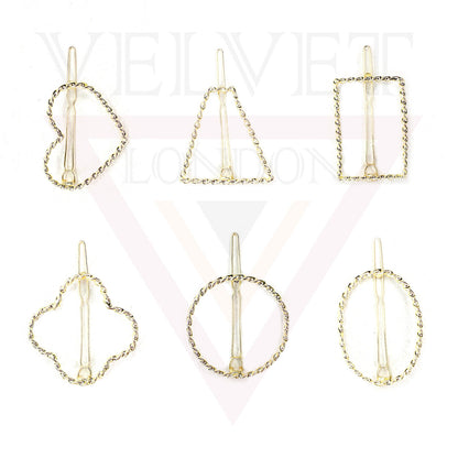 Hair Clips Pins Metal Gold Hairpins Sliders Clip Korean Clips Hair Grip Pins