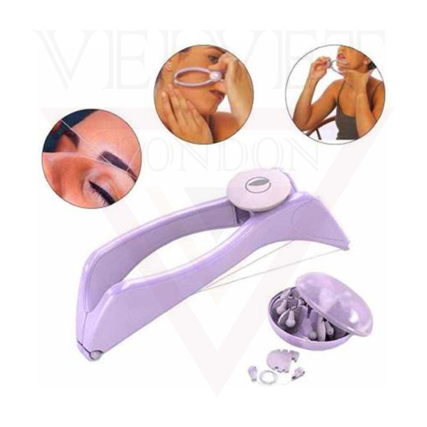 Quick & Painless Face Hair Removal Device Hair Threading Removal System Tool