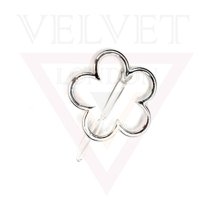 Silver Korean Clip Hair Clip Metal Hair Pin Sliders Minimalist Grips Barrettes 