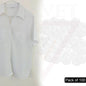 100x Clear Buttons 10mm Round Sewing Button 2 Hole For Sewing Clothes Hat Shirt