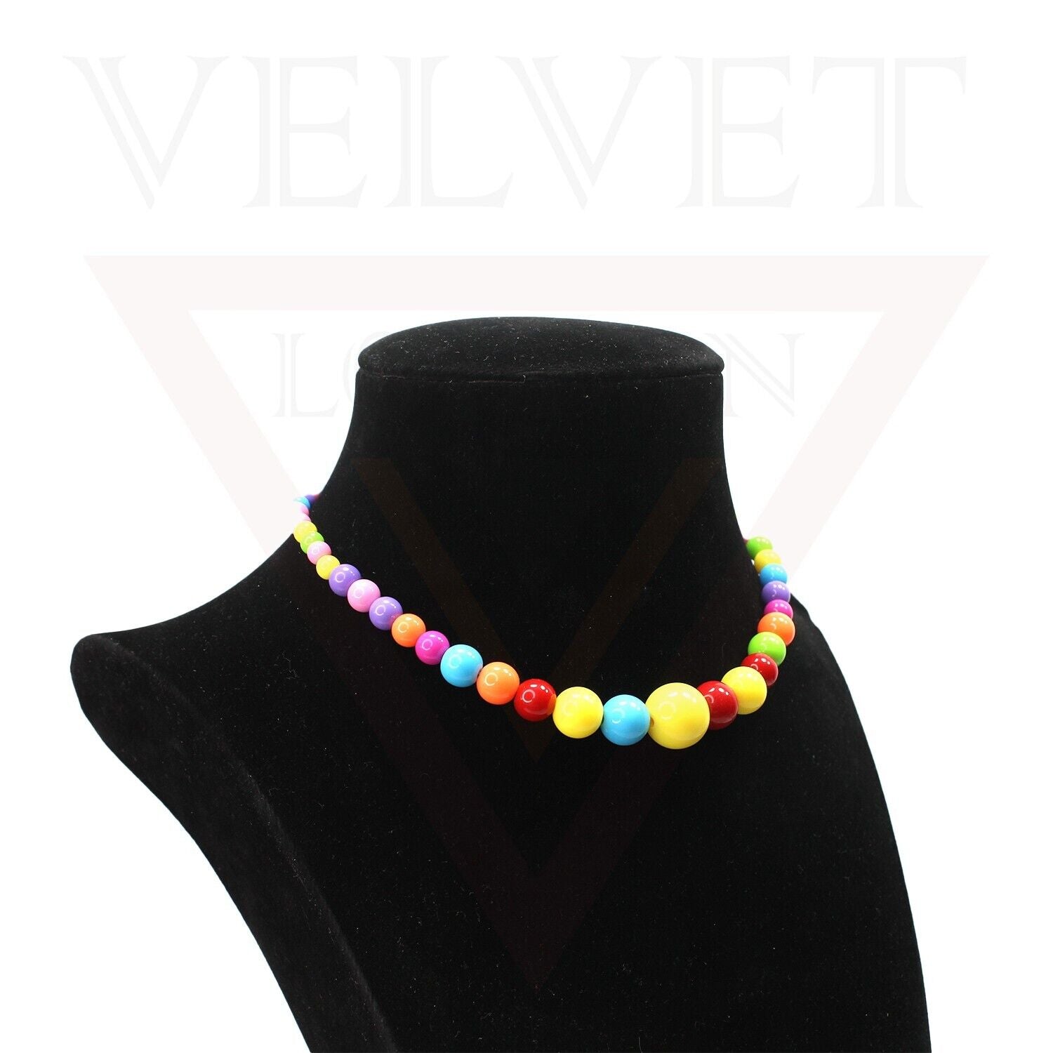 Necklace Drop Earrings And Flex Bracelet Elastic Beads Charm Baby Jewellery Set