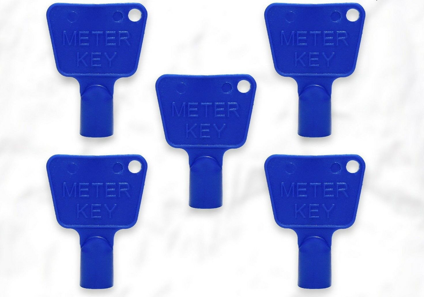 Meter Box Key Blue Cupboard Cabinet Triangle Meter Keys Utility Meter Keys