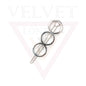 Silver Korean Clip Hair Clip Metal Hair Pin Sliders Minimalist Grips Barrettes 