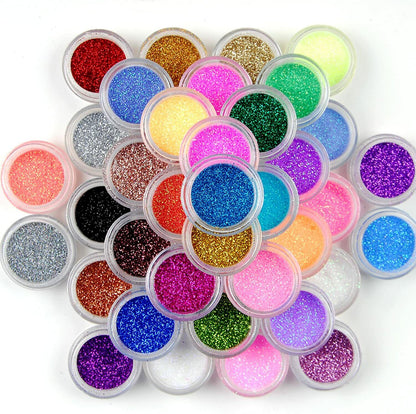 Nail Art Glitters Face Paint Makeup Glitter For Gel Shellac Nail Polish Glitter
