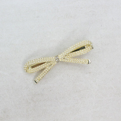 Pearl Hair Clips Pins Golden Hairpins Metal Diamond Hairdressing Crocodile Grips