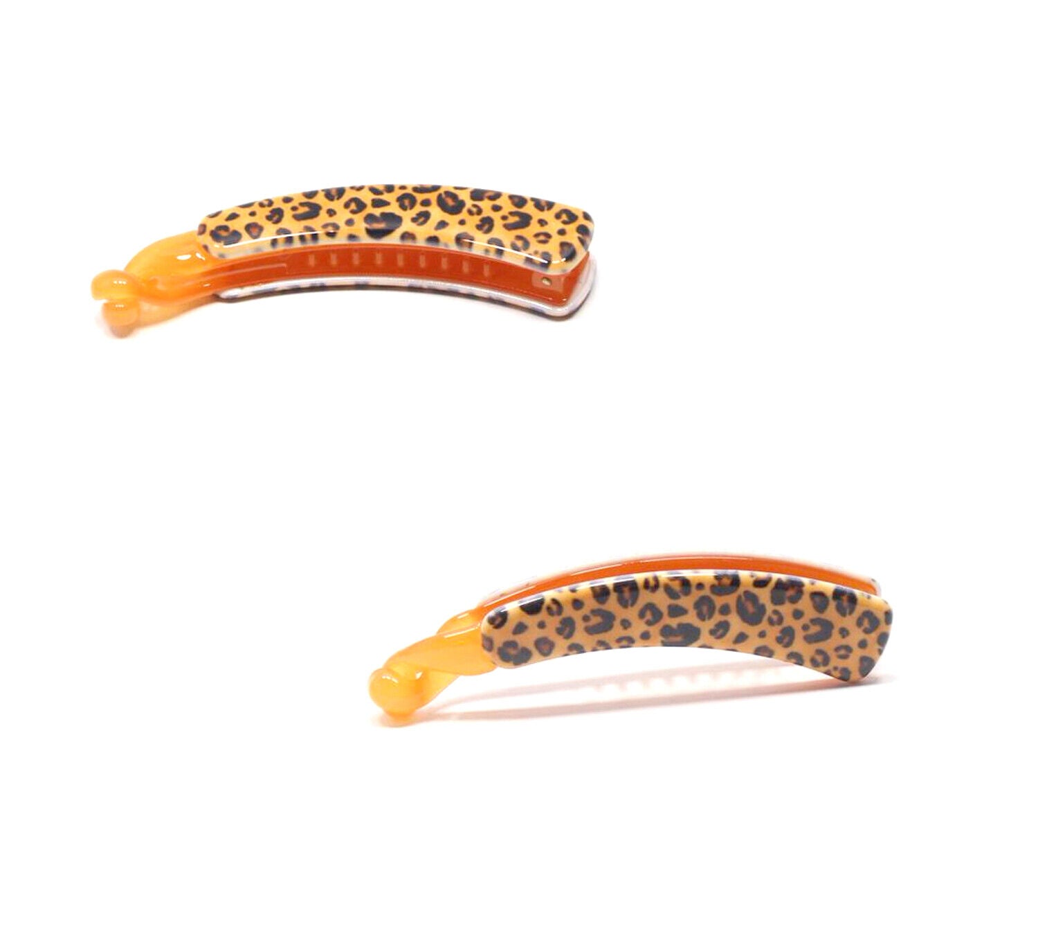 Banana Hair Clips Non-slip Barley Twist Fishtail Ponytail Holder Fish Clips Pins
